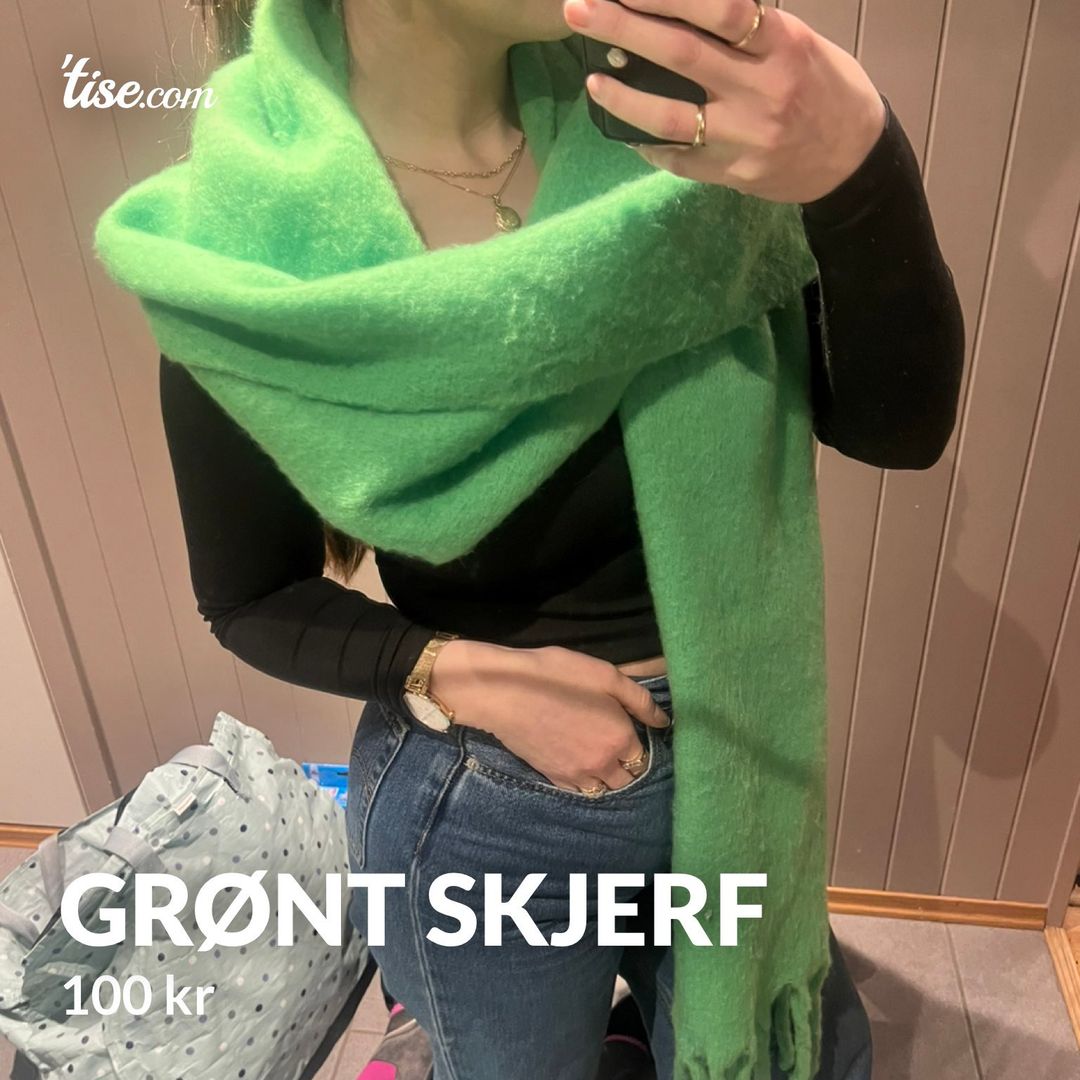 Grønt skjerf