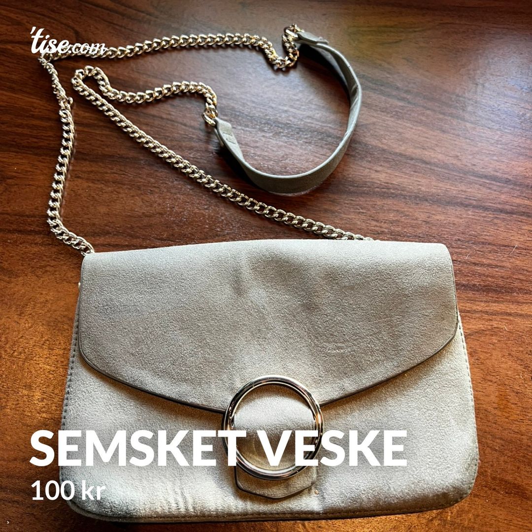 Semsket veske