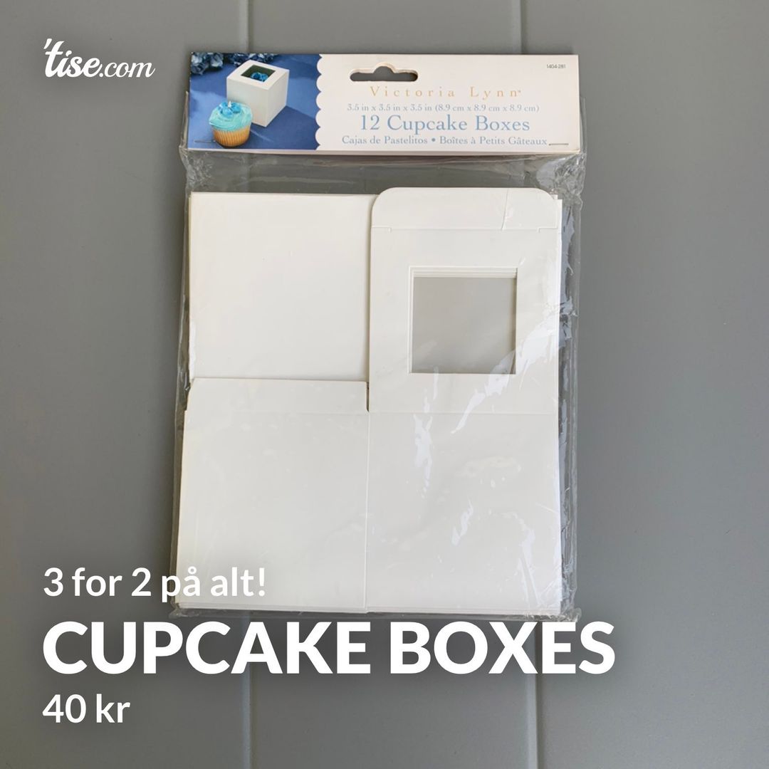 Cupcake Boxes