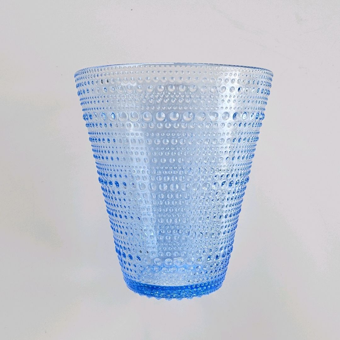 Vase blå iittala