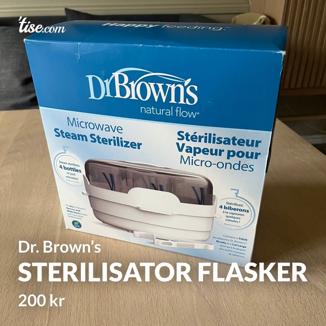 Sterilisator flasker