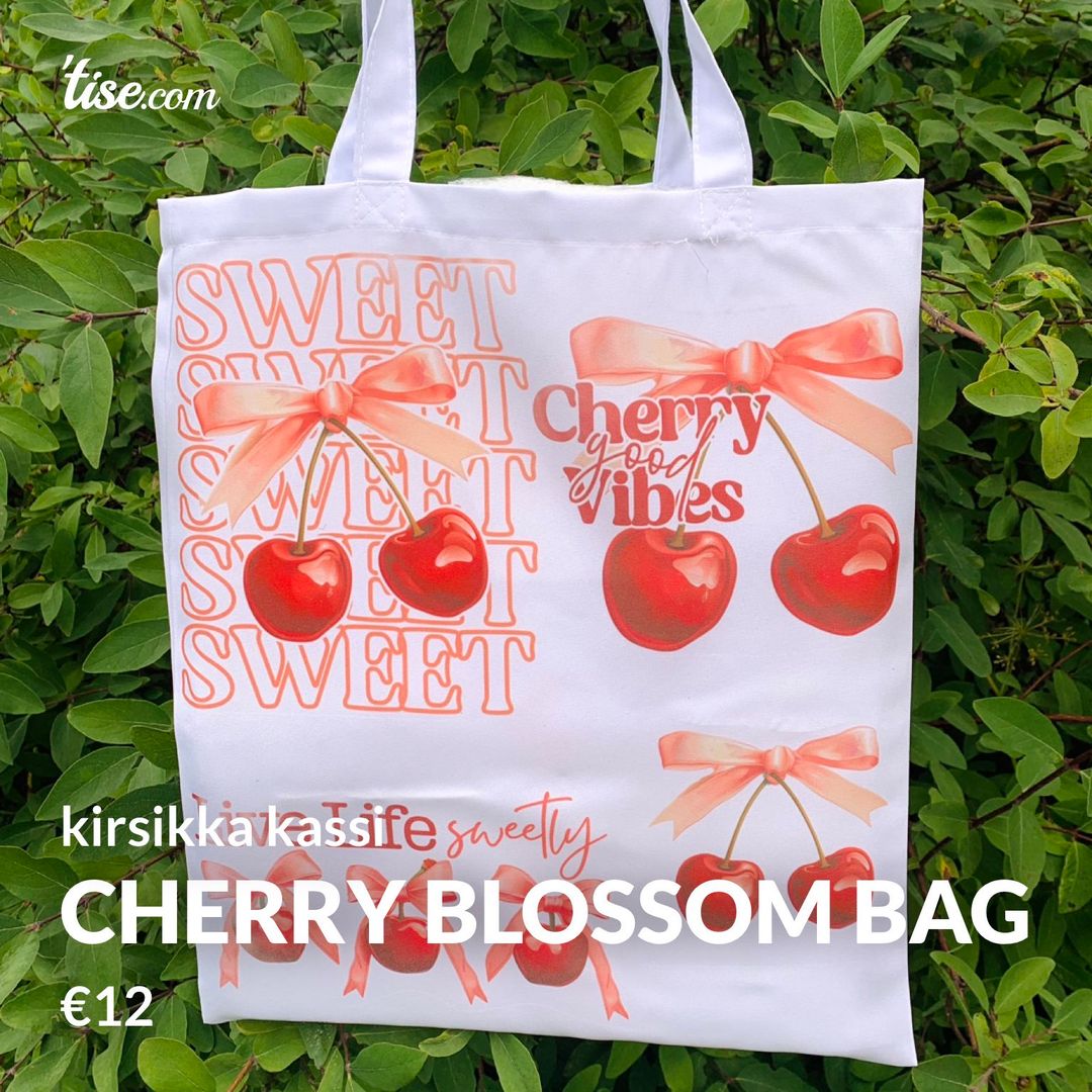 Cherry blossom bag