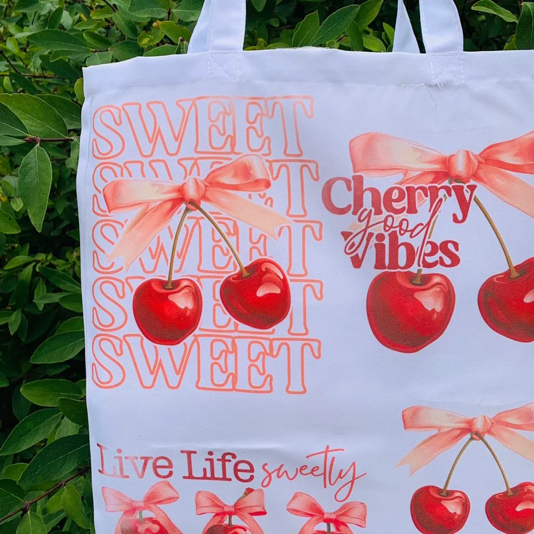 Cherry blossom bag