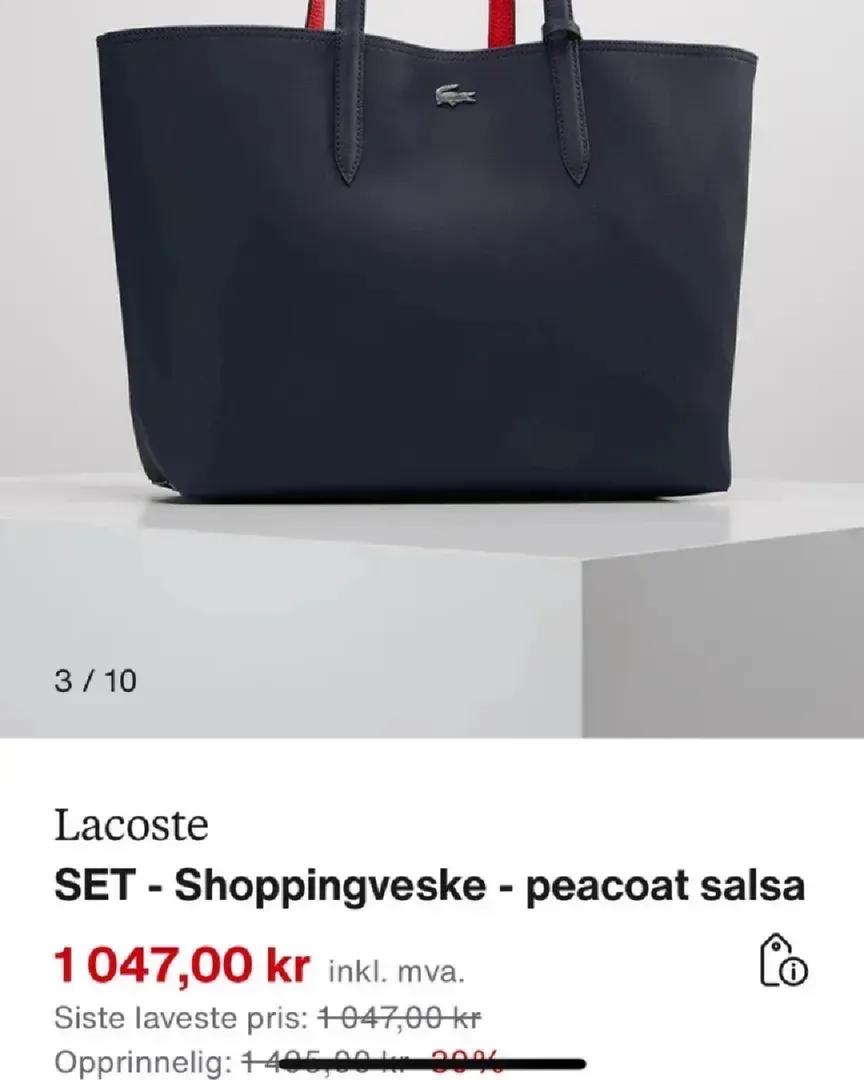 Lacoste bag