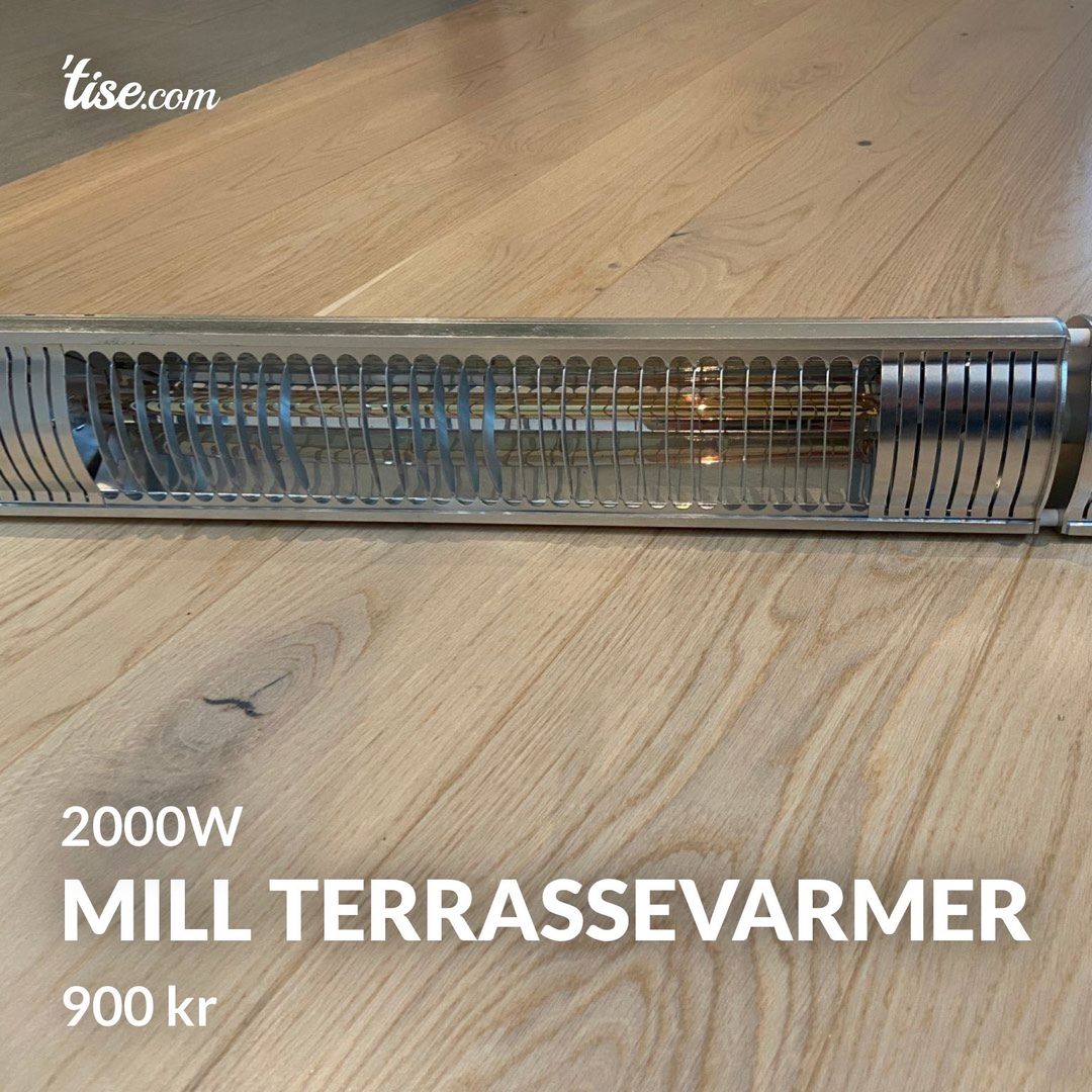 Mill terrassevarmer