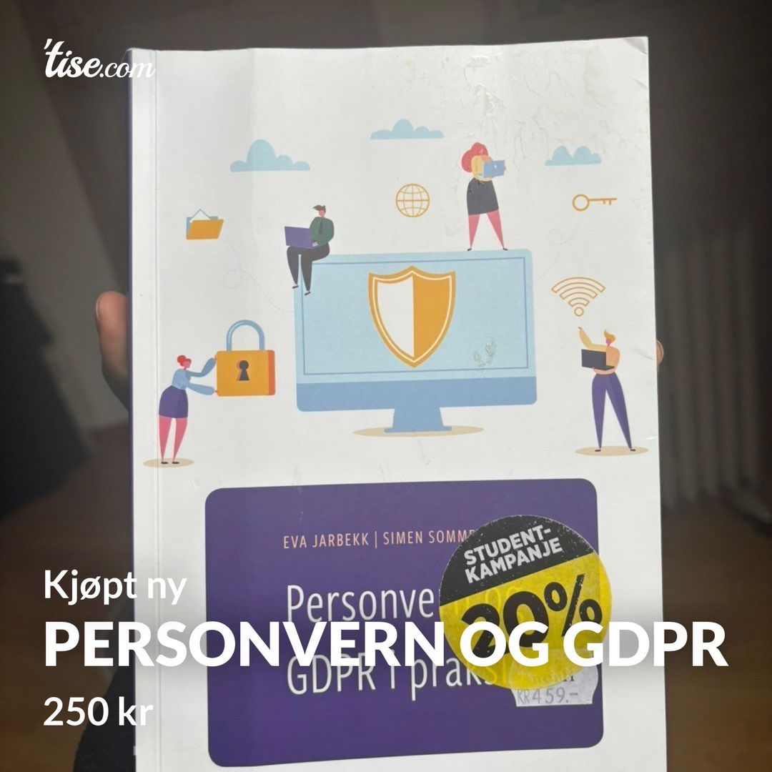 Personvern og gdpr