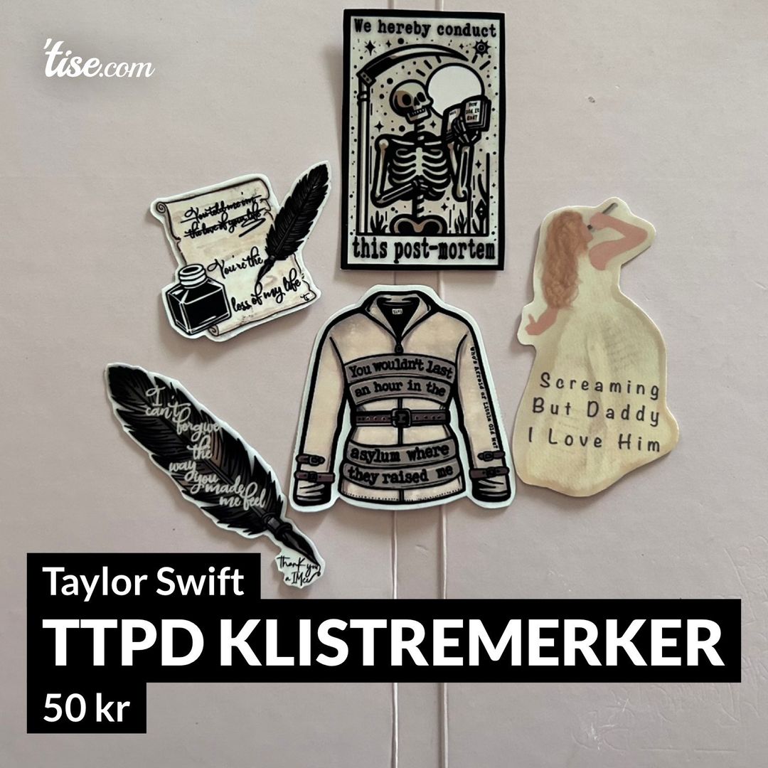 TTPD Klistremerker