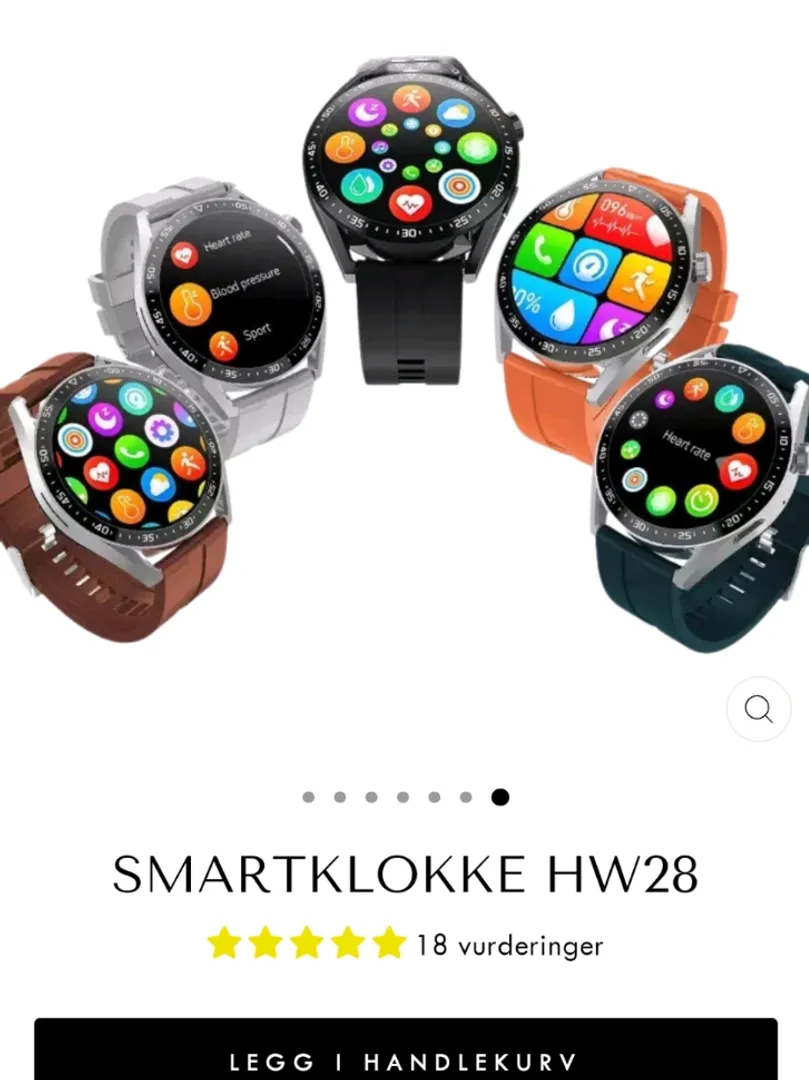 Smartklokke HW28