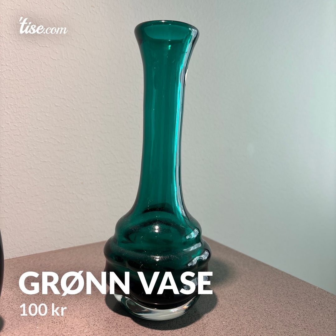 Grønn vase