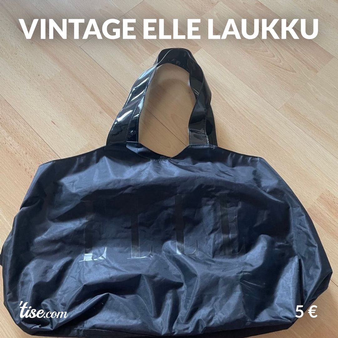 Vintage elle laukku