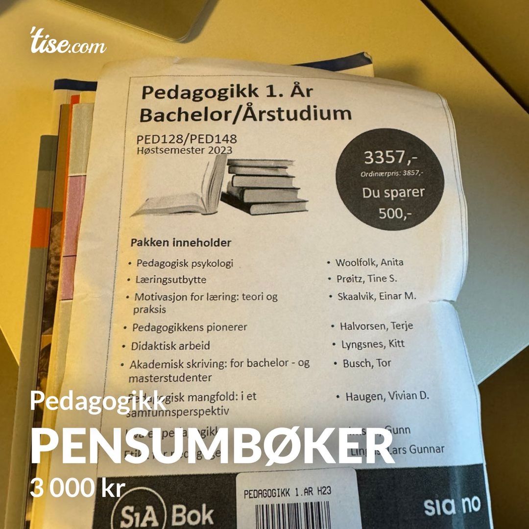 Pensumbøker