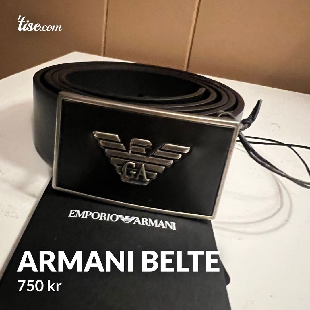 Armani belte