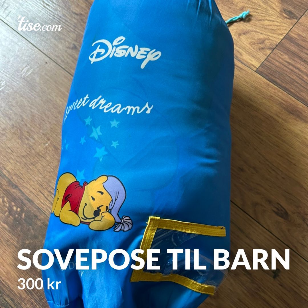 Sovepose til barn