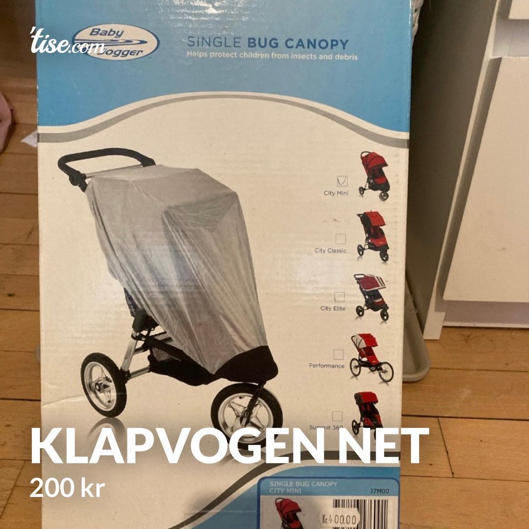 Klapvogen net