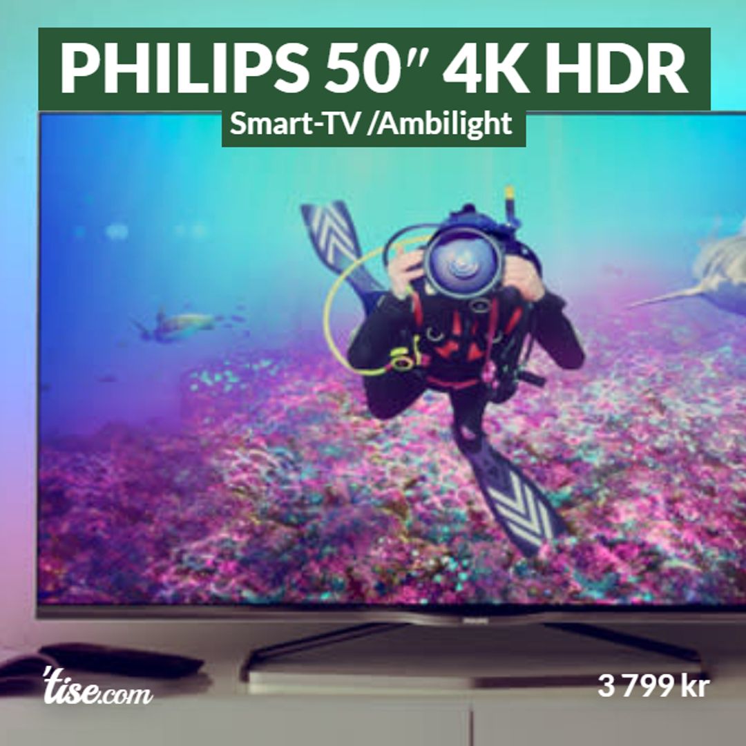 Philips 50″ 4K HDR