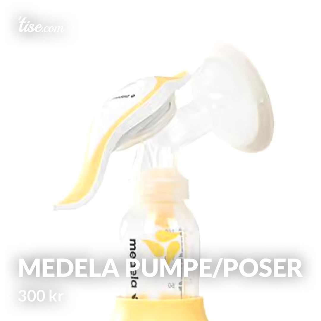 Medela pumpe/poser