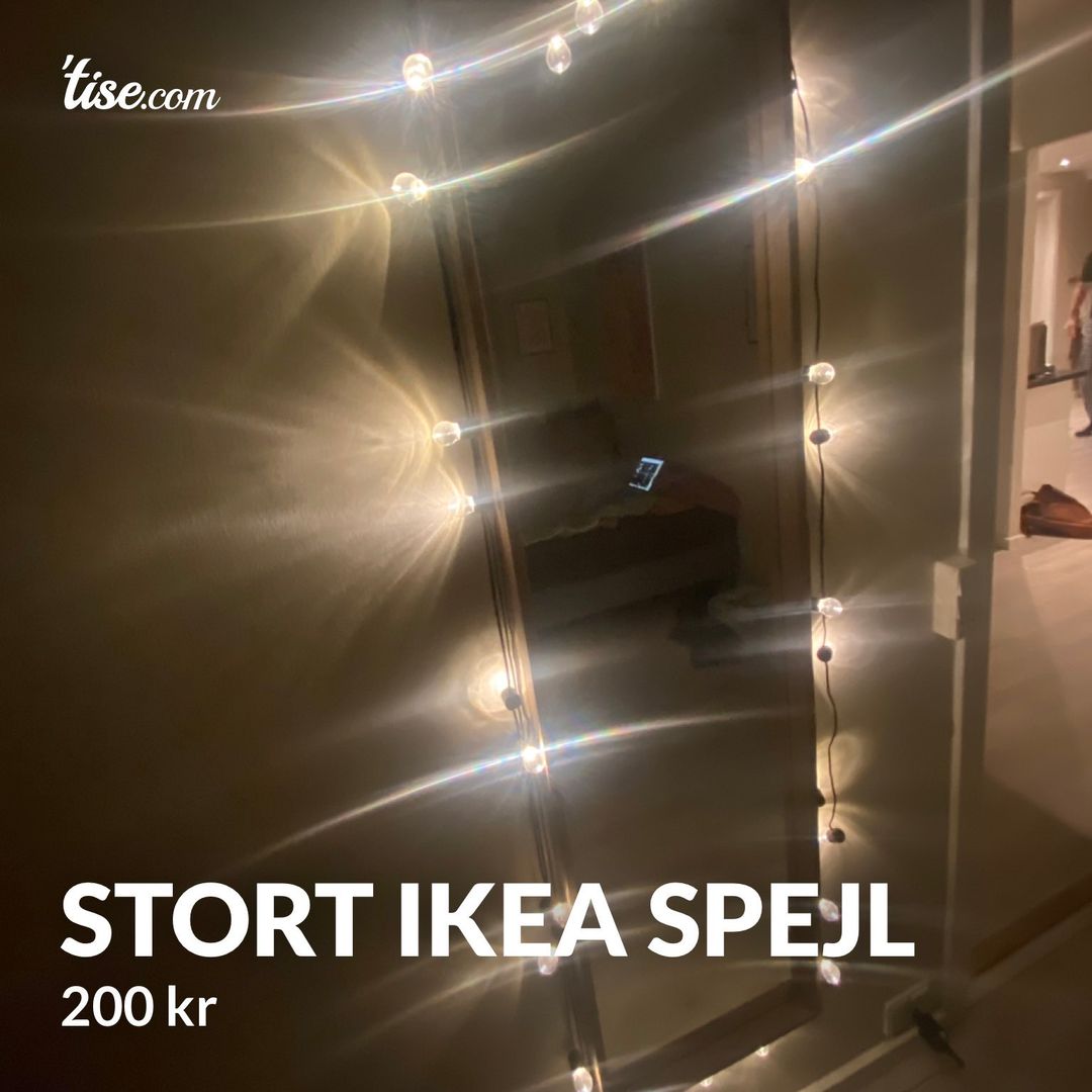 Stort ikea spejl