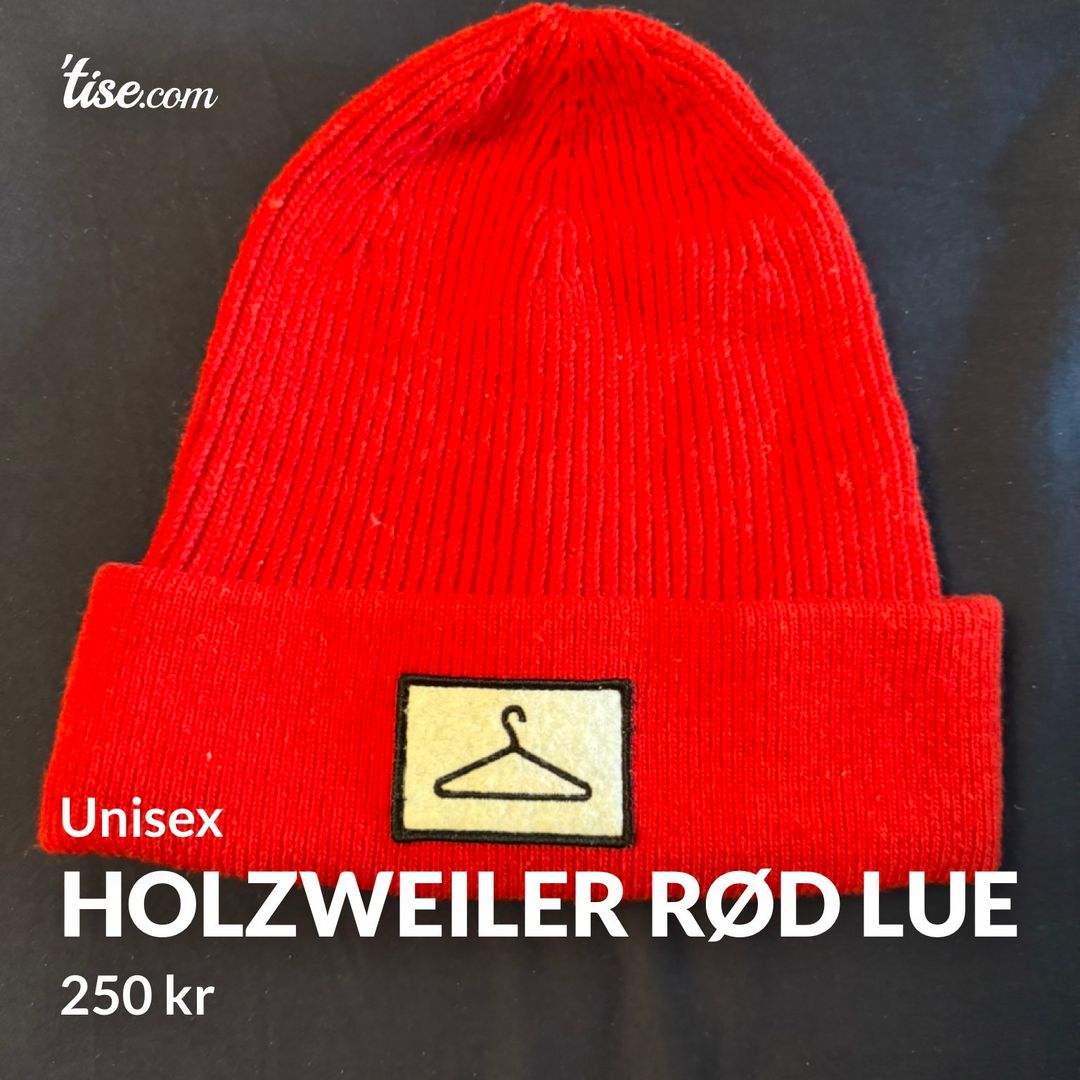 Holzweiler rød lue