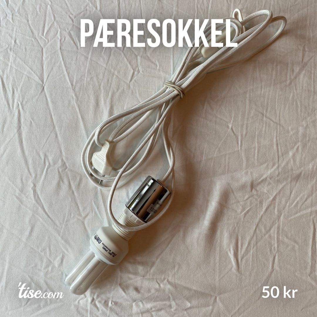 Pæresokkel