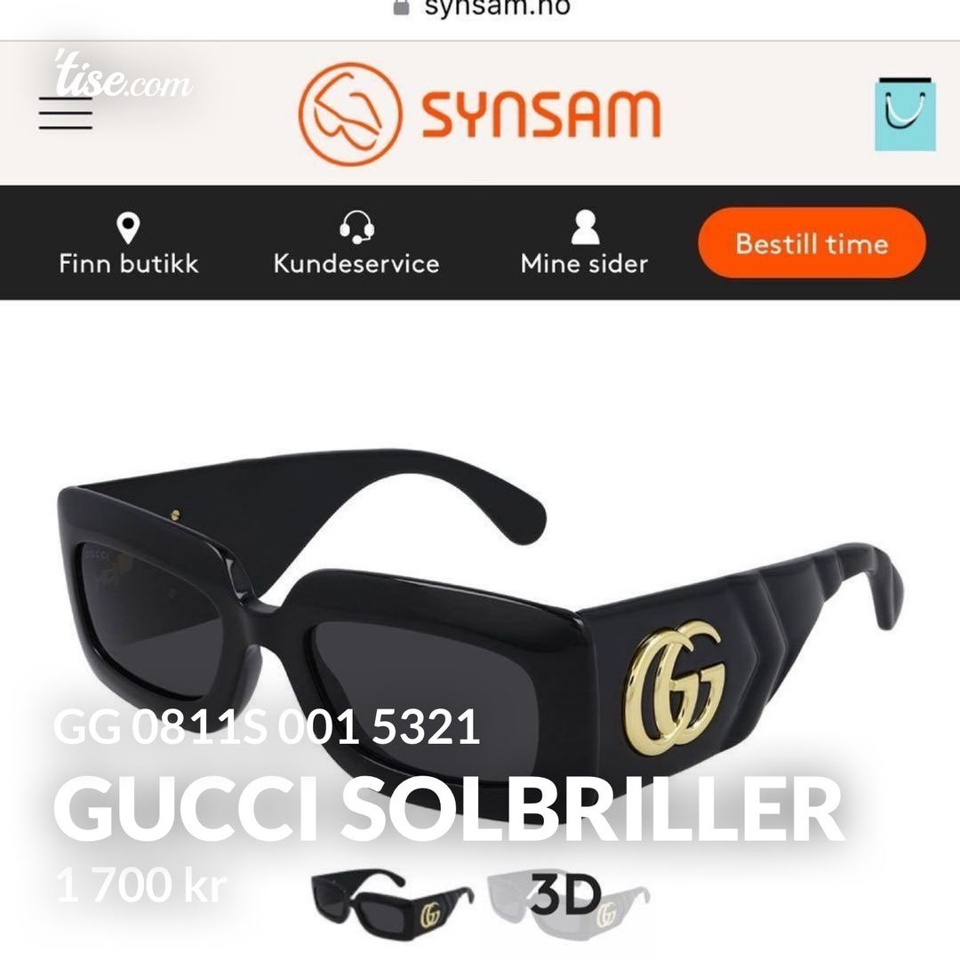 Gucci solbriller