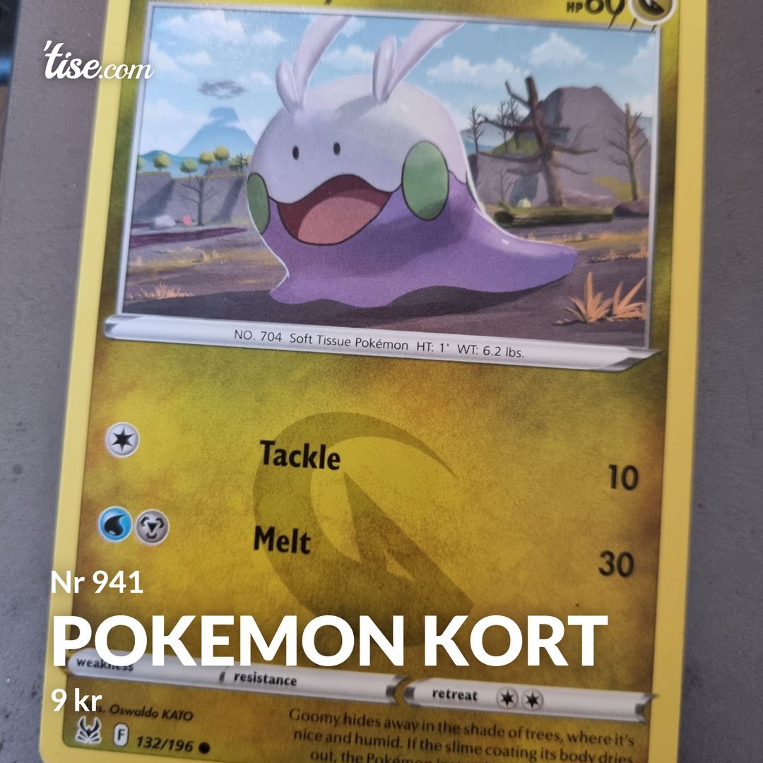 Pokemon kort