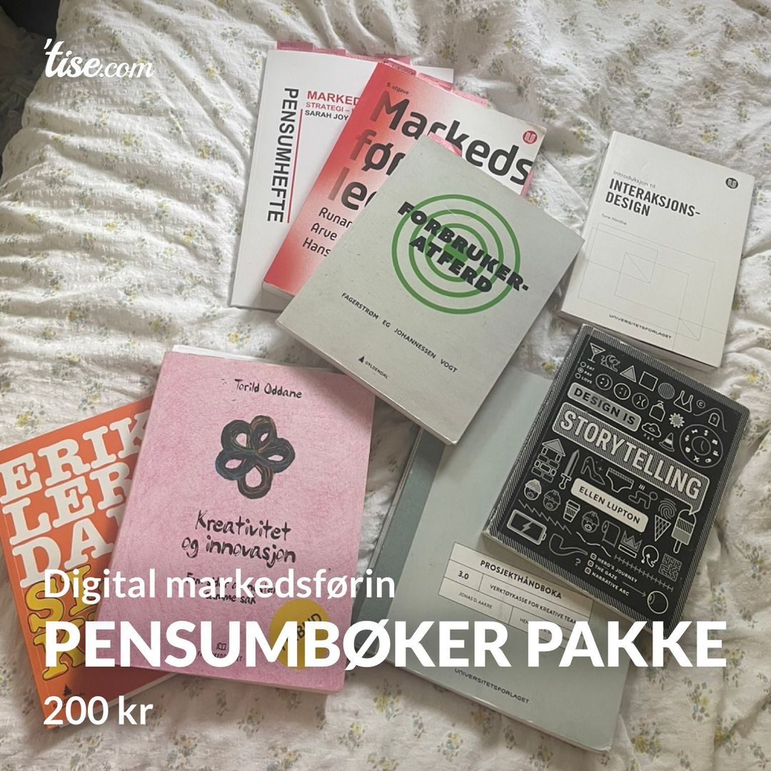 Pensumbøker pakke