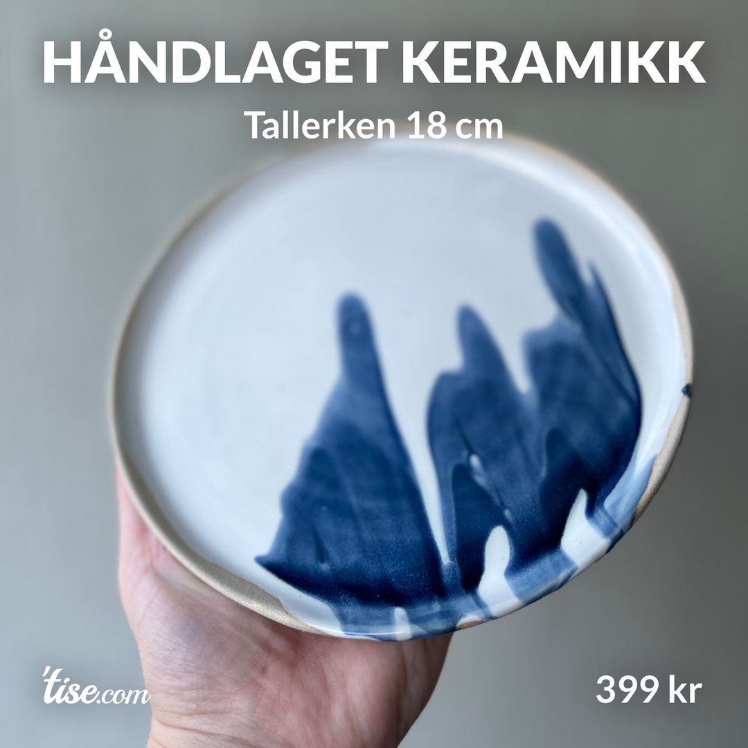 Håndlaget keramikk