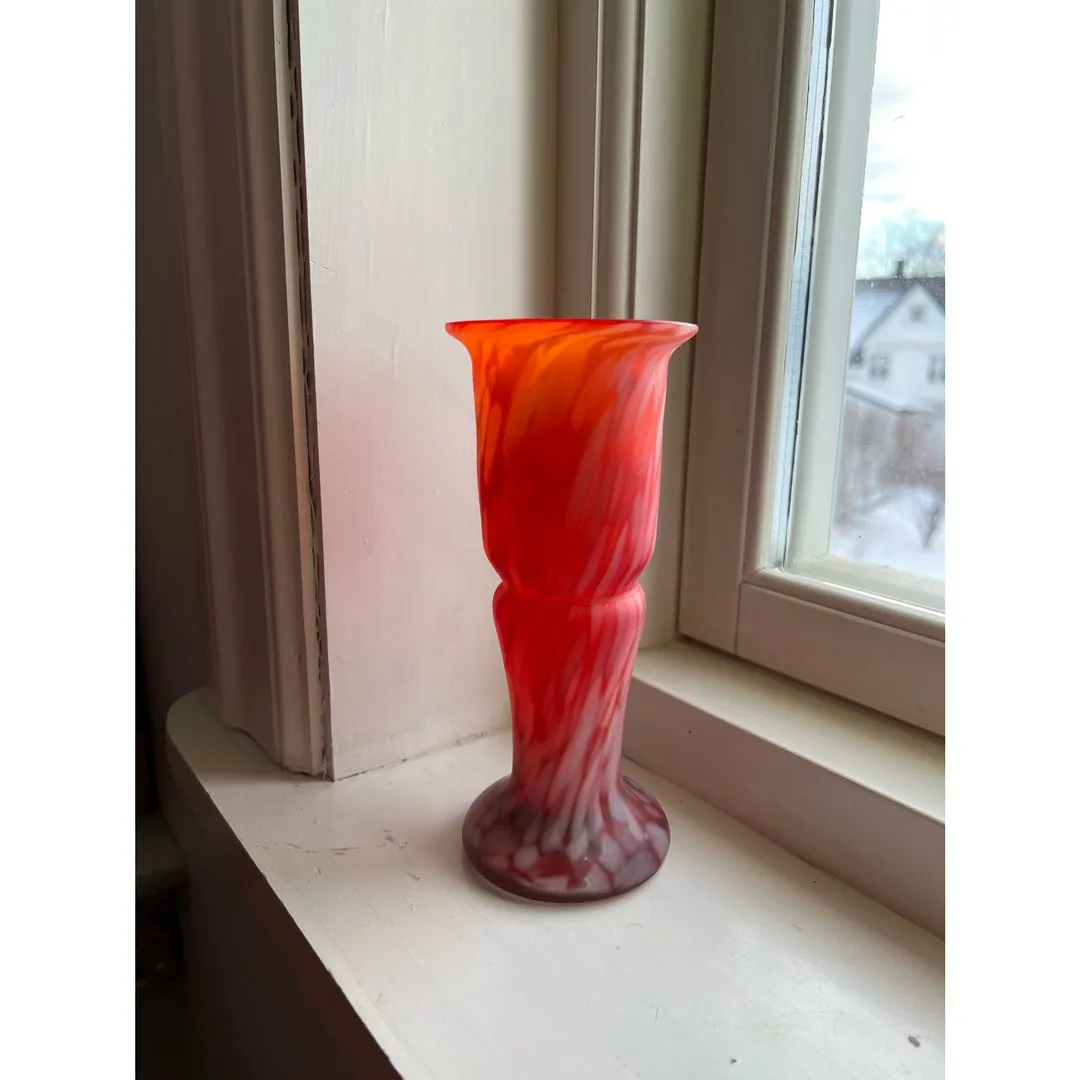 Herlig glassvase