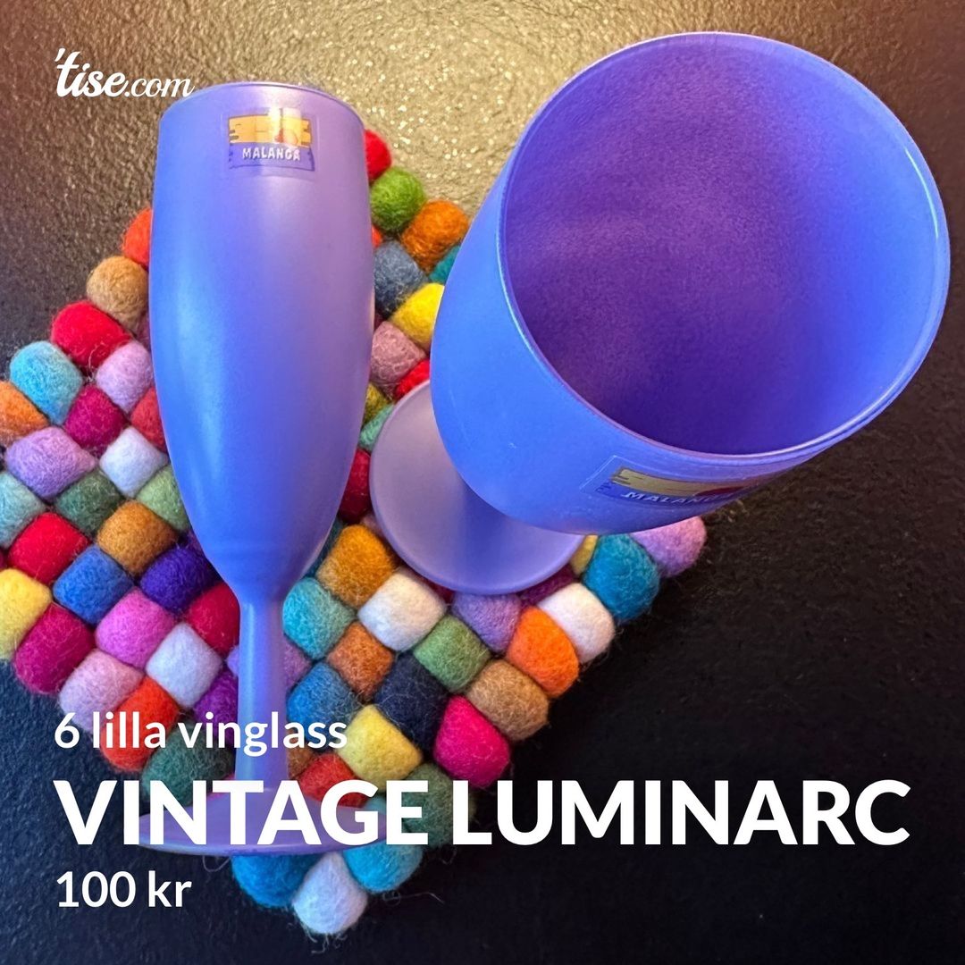 Vintage Luminarc