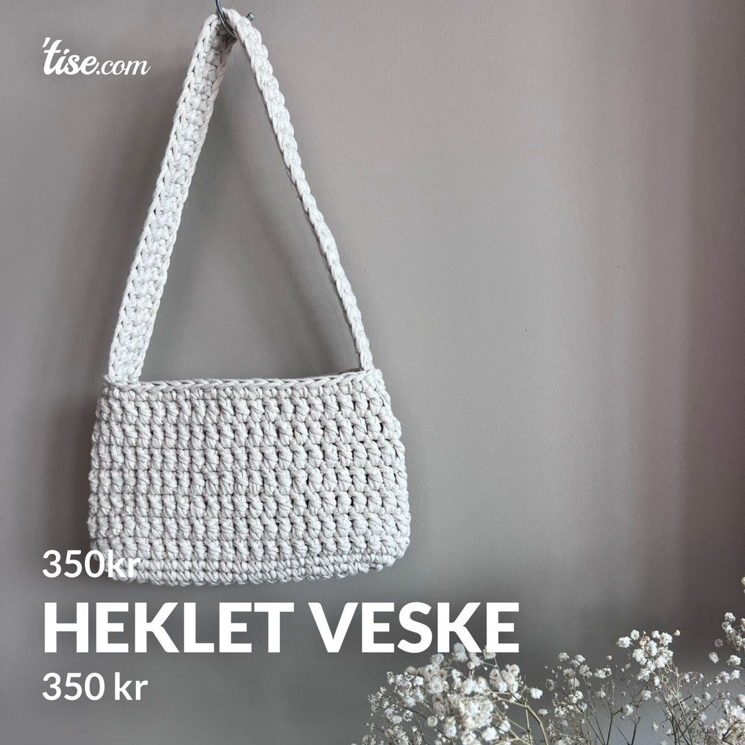 Heklet veske