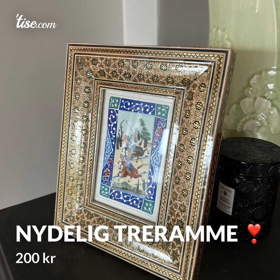 Nydelig treramme ❣️