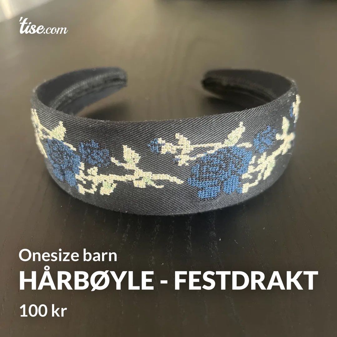 Hårbøyle - festdrakt