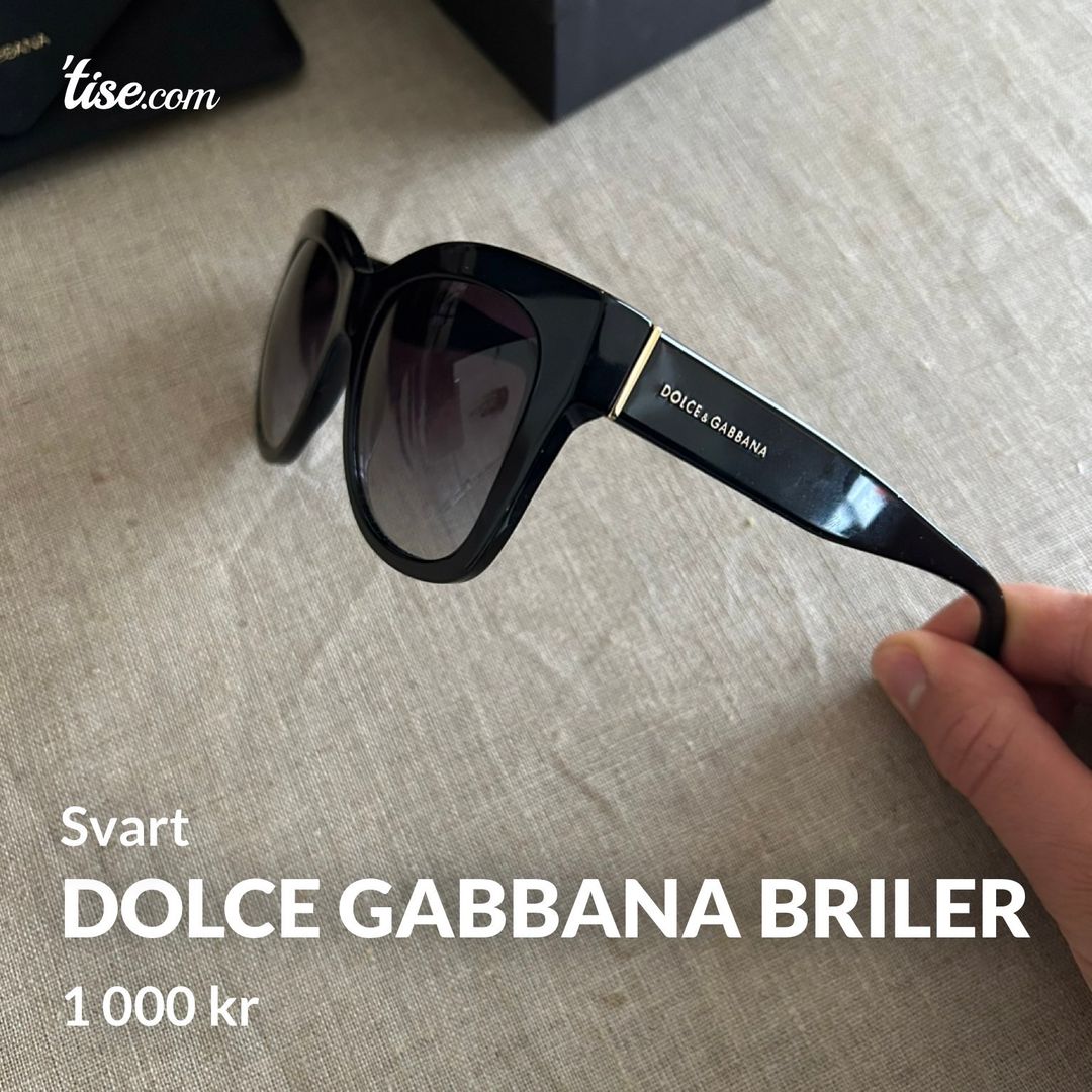 Dolce Gabbana briler