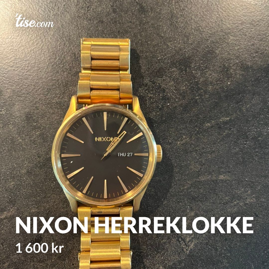 Nixon Herreklokke