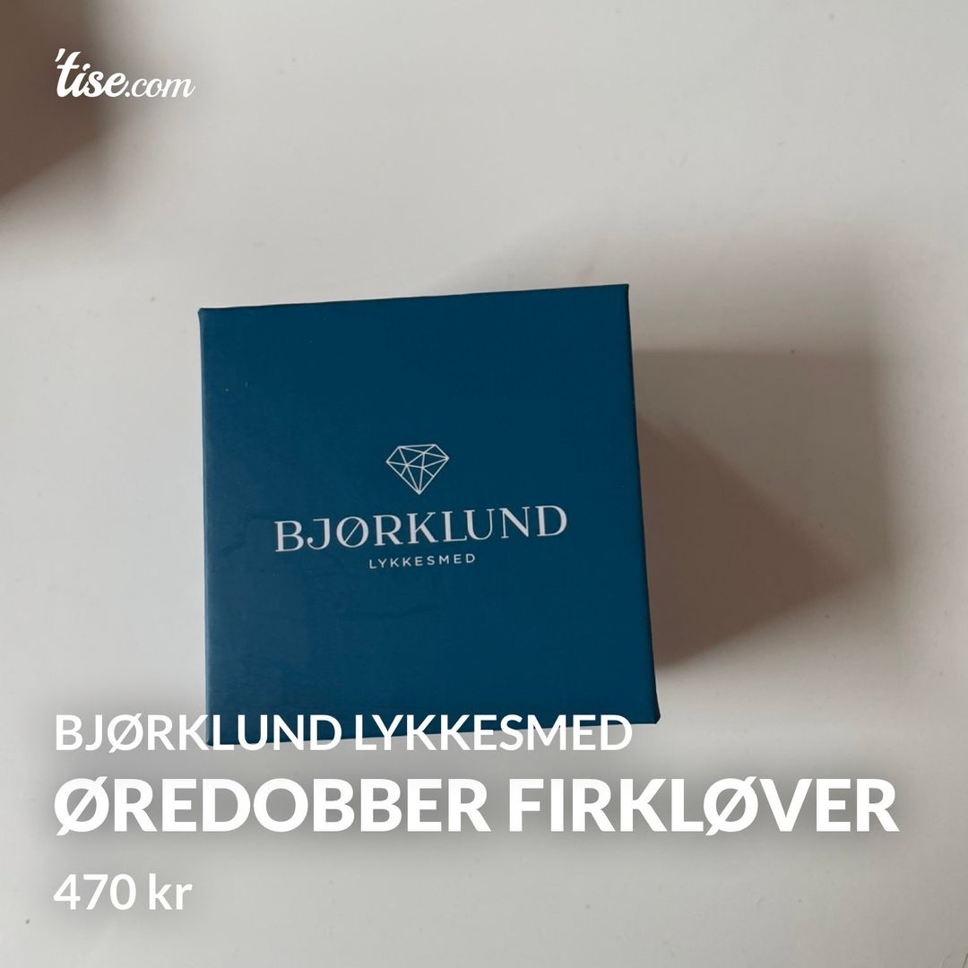 Øredobber firkløver