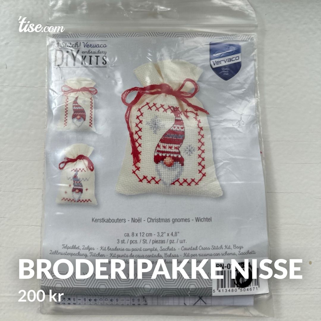 Broderipakke nisse