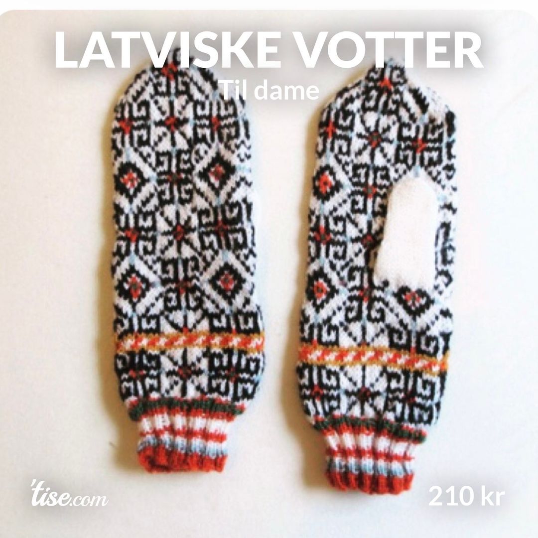 Latviske votter