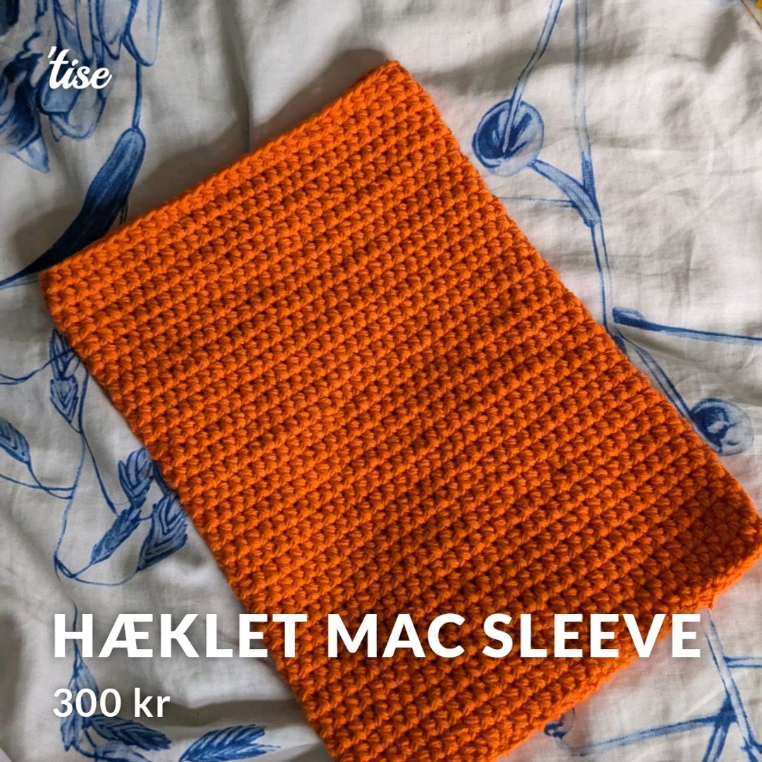 Hæklet Mac Sleeve