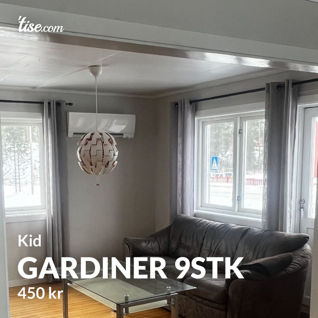 Gardiner 9stk