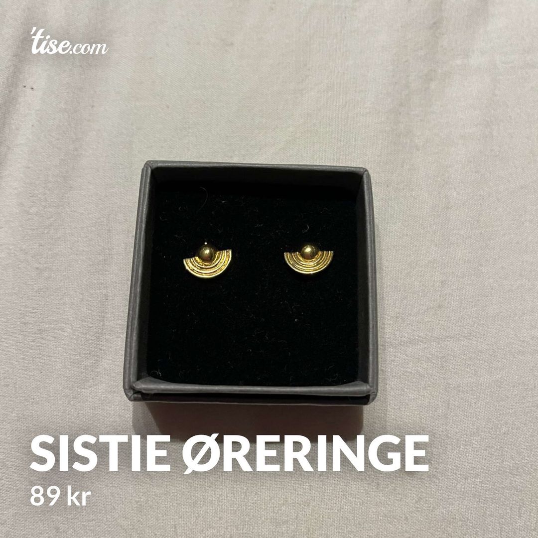 Sistie øreringe