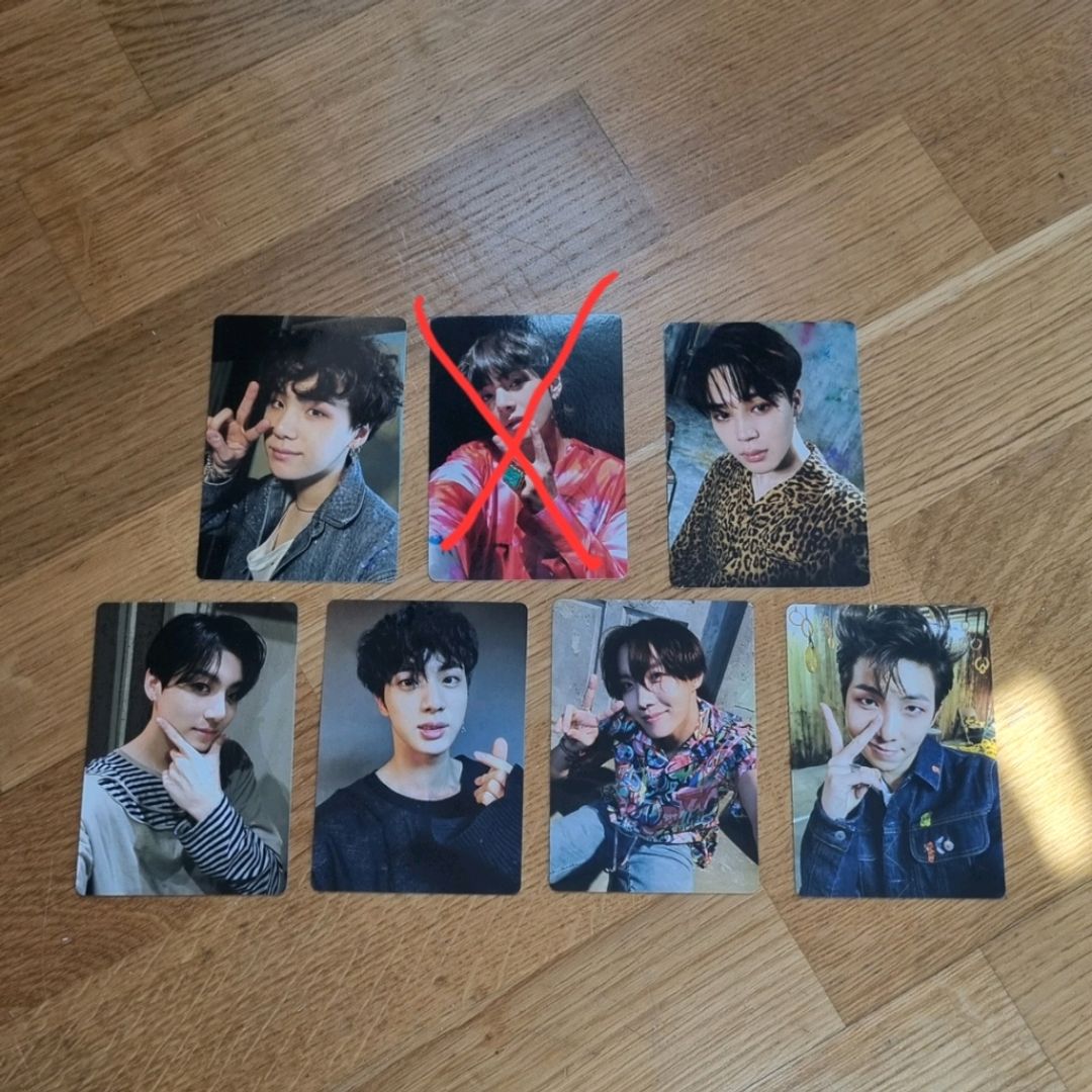 BTS Photocards