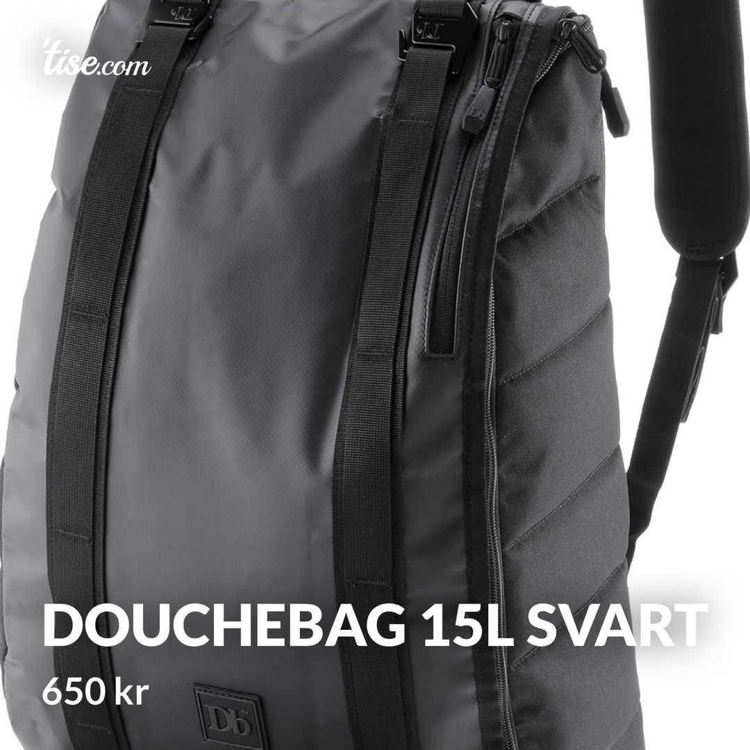 DOUCHEBAG 15L SVART