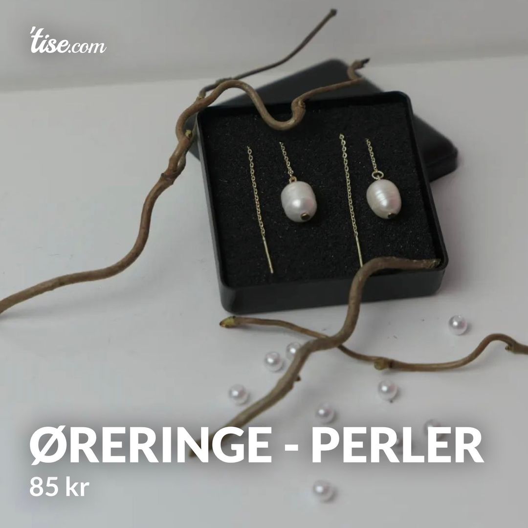 Øreringe - perler