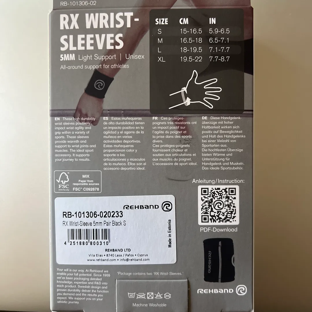 RX wrist-sleeve