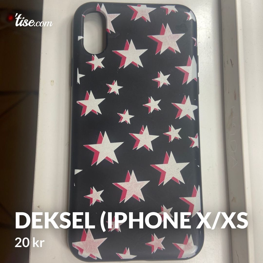 Deksel (Iphone x/xs