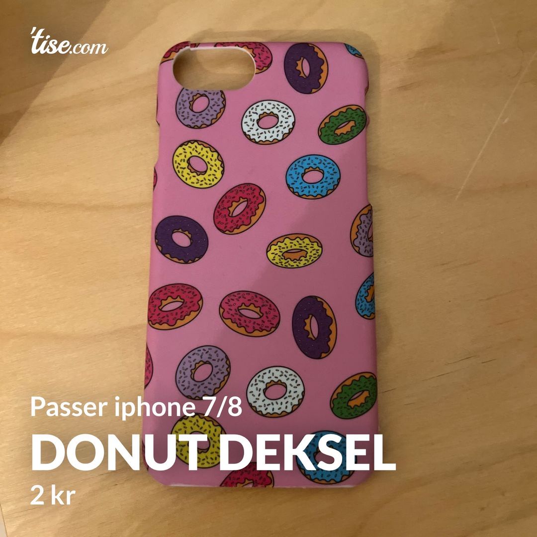 Donut deksel