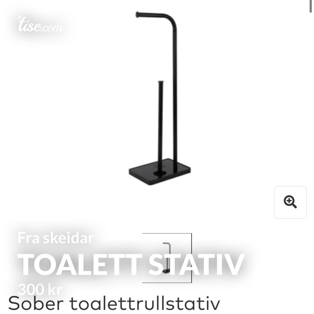 Toalett stativ