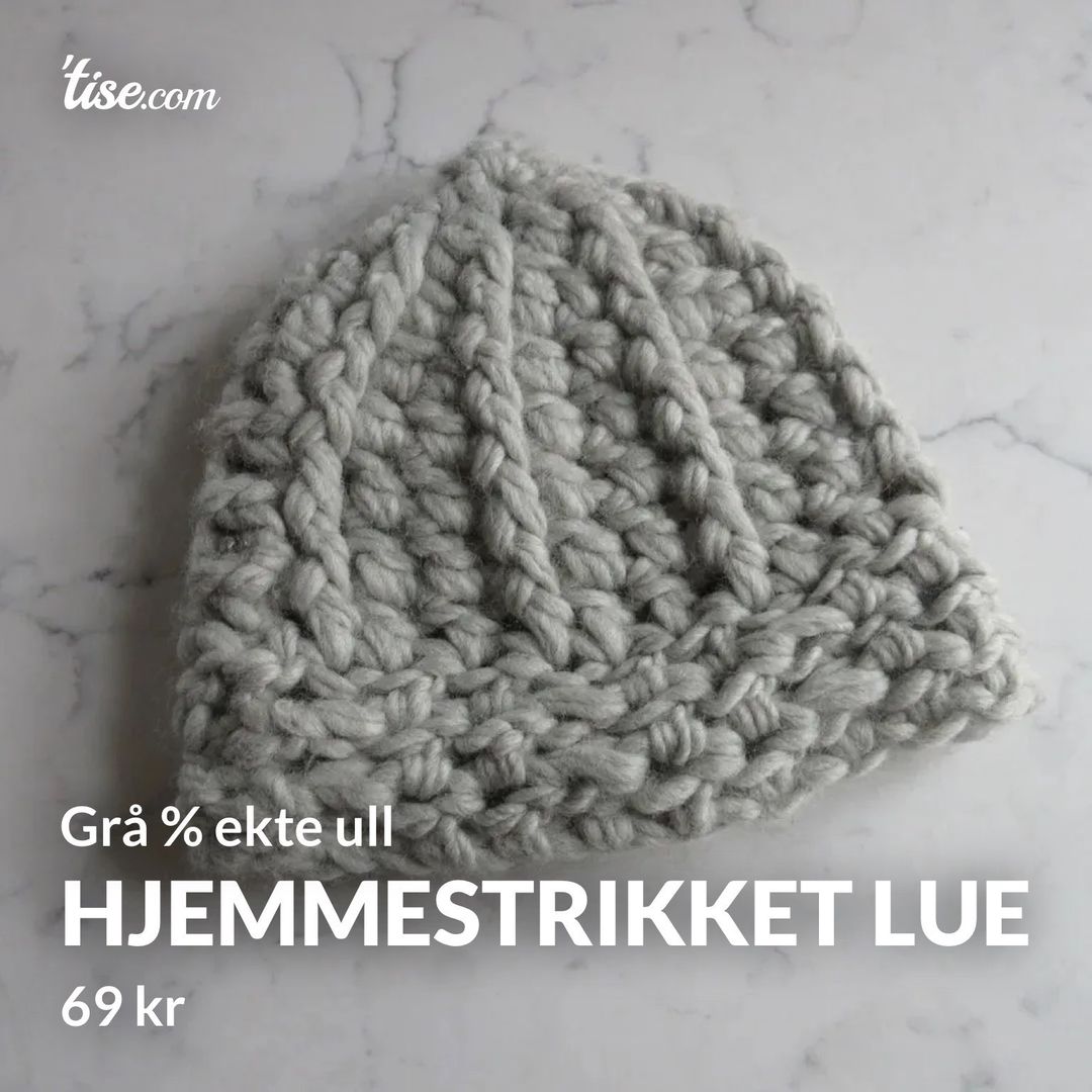 Hjemmestrikket lue