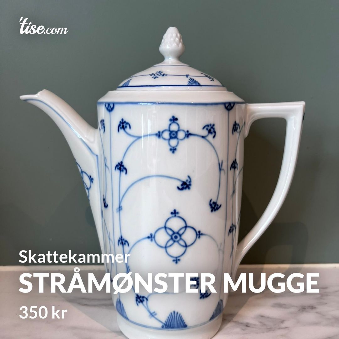 Stråmønster mugge