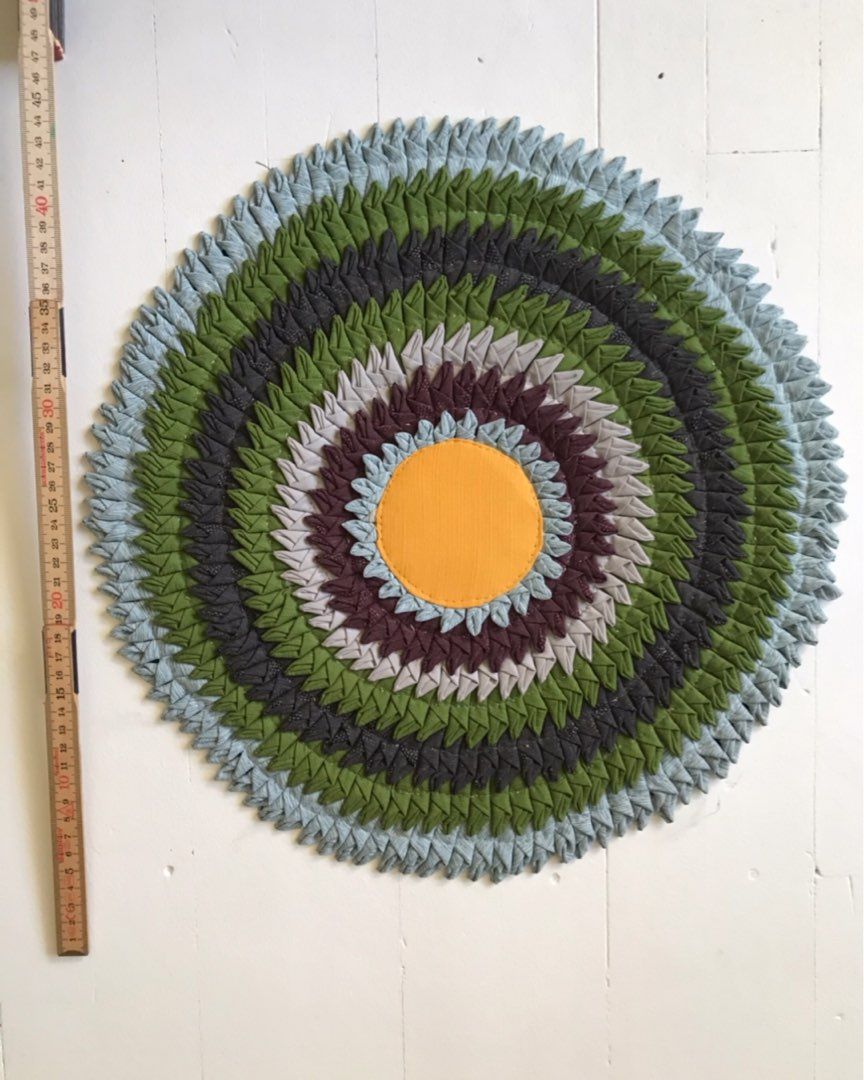 recycled mini rug